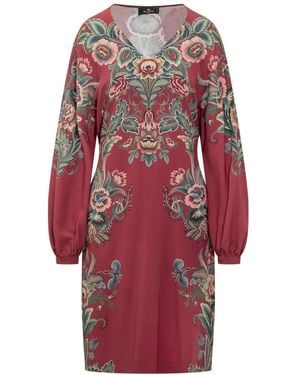 Etro Midi Dresses - Red