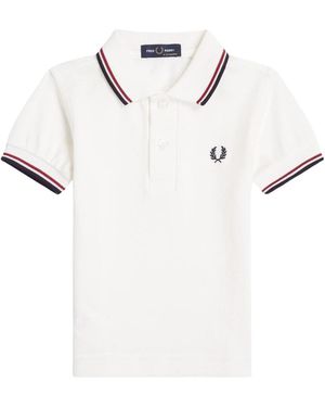 Fred Perry Polo Shirts - White