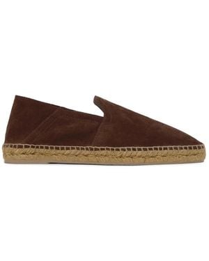 Castañer Schoenen ,Bruin ,Leer Parker Slipper Espadrille