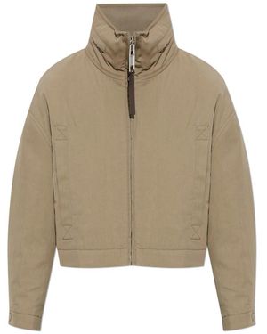 Moschino Hooded Jacket - Naturel