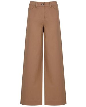 Marella Broeken ,Bruin ,Polyester Emme Broek
