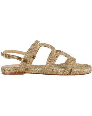 Castañer Flat Sandals - Metallizzato