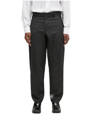 Undercover Wollhose Mit Geradem Bein - Schwarz