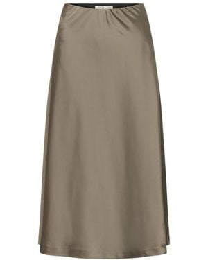 Inwear Midi Skirts - Natural