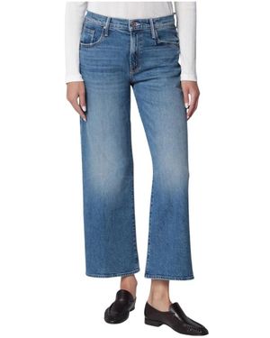 Mother Cropped Jeans - Azul