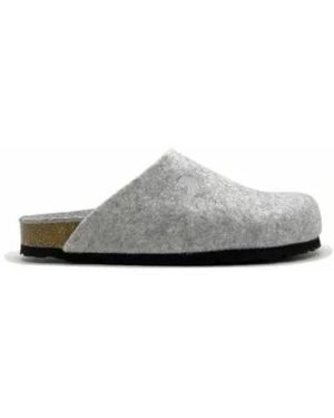 Thies 1856 Umweltfreundliche Bio Clogs Slipper - Grau