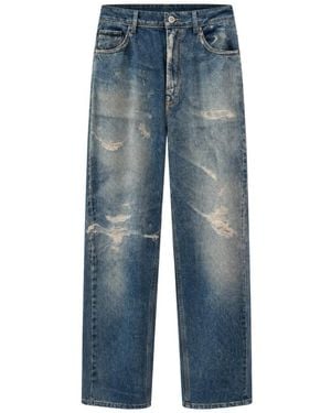Jucca Straight Jeans - Azul