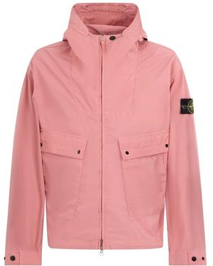 Stone Island Light Jackets - Pink