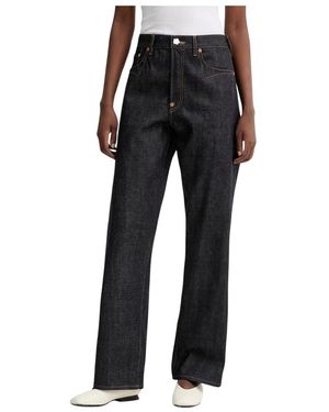 KENZO Gerades Jeans - Schwarz