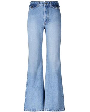 ROTATE BIRGER CHRISTENSEN Flare Jeans - Blue