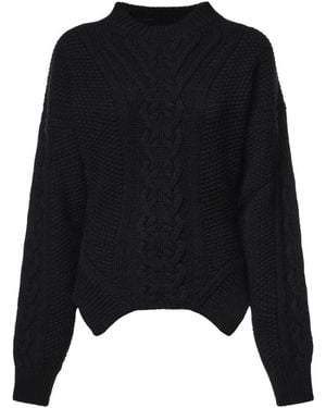 Dondup Trui Met Ronde Hals - Zwart
