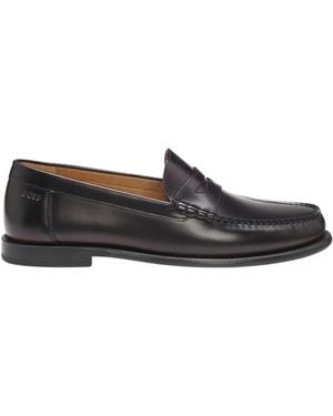 BOSS Schoenen ,Zwart ,Leer Tevan Mocc