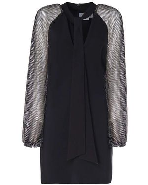 Genny Schwarze Kleider Für Frauen Vestiti - Blau