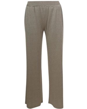 no man's land Wide Trousers - Gris