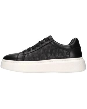 Cesare Paciotti Schoenen ,Zwart ,Leer 4Us 0021 Sneaker