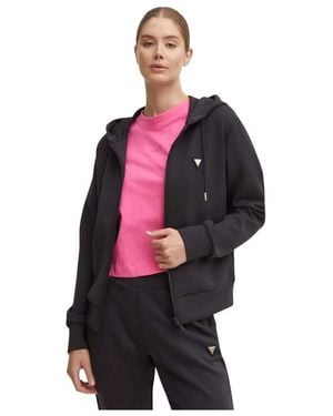 Guess Zip-Through Hoodie - Rood