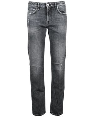 Dondup Straight Fit Jeans - Grey