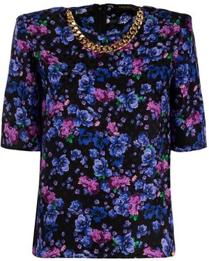 Liu Jo Elegante blusa di seta blossom flower