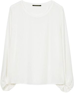 Luisa Cerano Long Sleeve T-Shirts - White