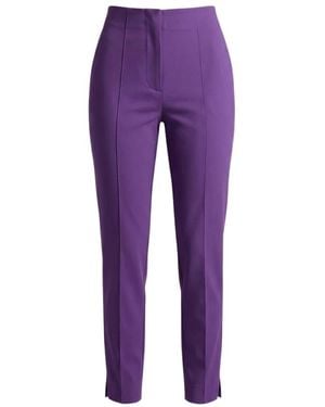 Trussardi Slim-Fit-Hose - Lila