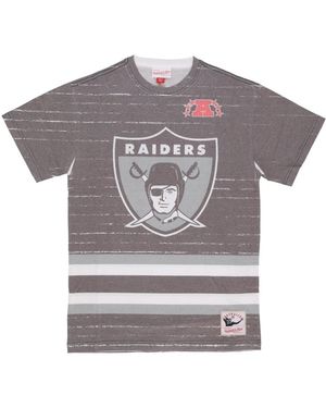 Mitchell & Ness T-Shirts - Grey