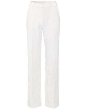 Heartmade Straight Trousers - Blanco