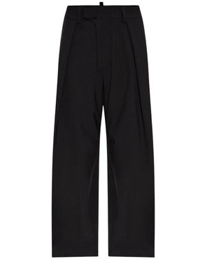 DSquared² Wide Trousers - Nero