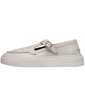 Voile Blanche Leather Sneakers - Weiß
