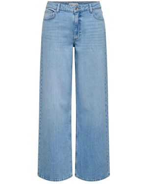 Jacqueline De Yong Wide Jeans - Azul