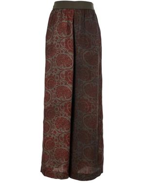 Uma Wang Wide Trousers - Brown