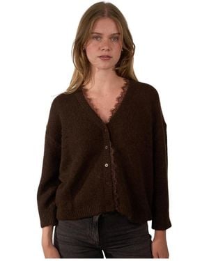 Luisa Cerano Strickware - Schwarz