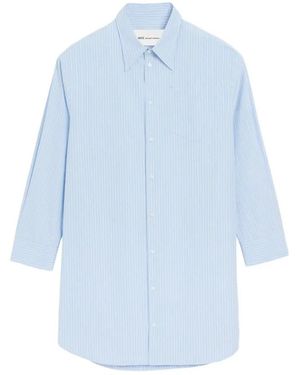 Ami Paris Shirt Dresses - Blue