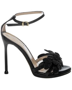 Albano High Heel Sandals - Black