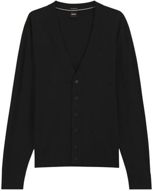 BOSS Cardigans - Negro