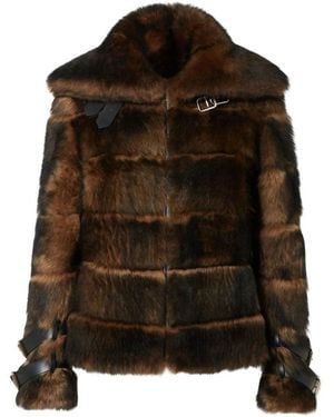 Fendi Blouson Jacke - Braun