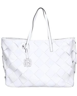 Rebelle Shopping Bags - White