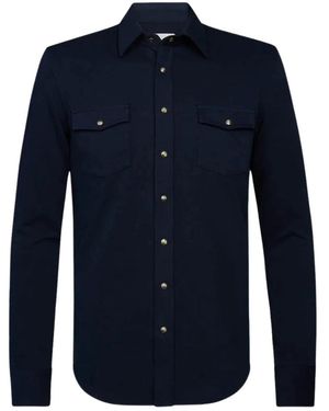Profuomo Dunkelblaues Overshirt