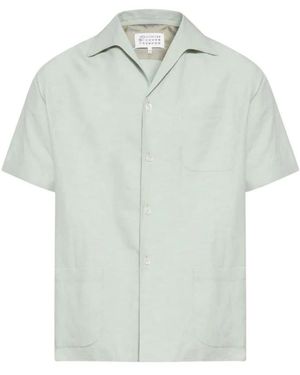 Maison Margiela Short Sleeve Shirts - Green