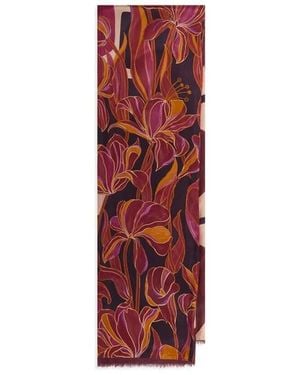 Maliparmi Silky Scarves - Red