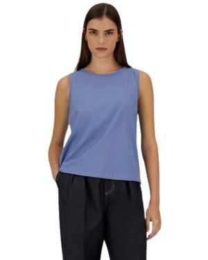 Herno Sleeveless Tops - Blue