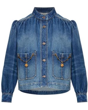 Chloé Denim Jackets - Azul