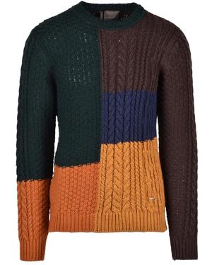 Gianni Lupo Round-Neck Knitwear - Multicolore
