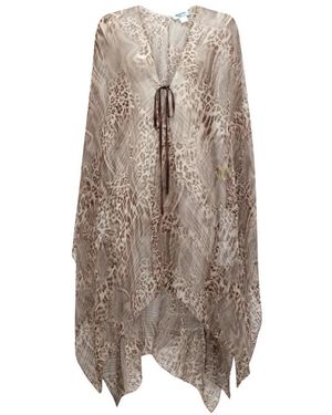Blugirl Blumarine Jassen ,Poncho Maxi - Bruin
