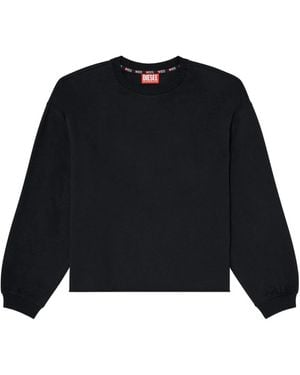 DIESEL Tops ,Zwart ,Sweatshirts