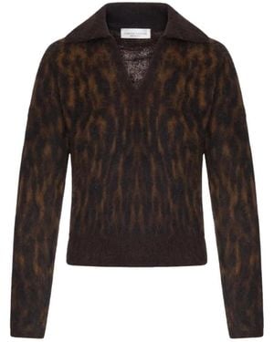 Roberto Collina V-Neck Knitwear - Nero