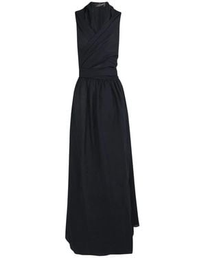 Cortana Wrap Dresses - Black