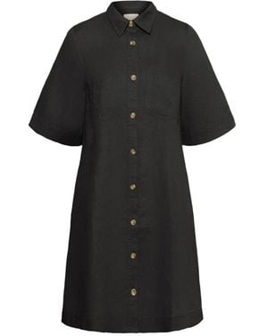 Part Two Shirt Dresses - Black