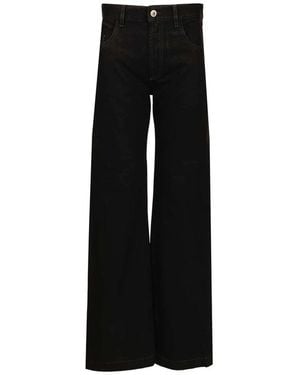 The Attico Wide Jeans - Black