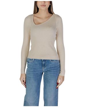 Vila Long Sleeve Tops - Blu