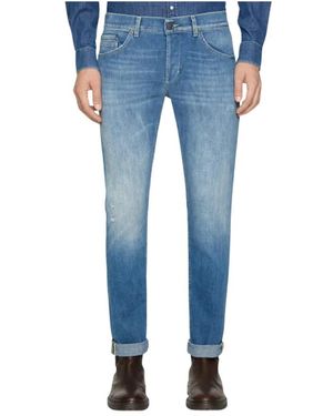Dondup Slim Fit Jeans - Blue